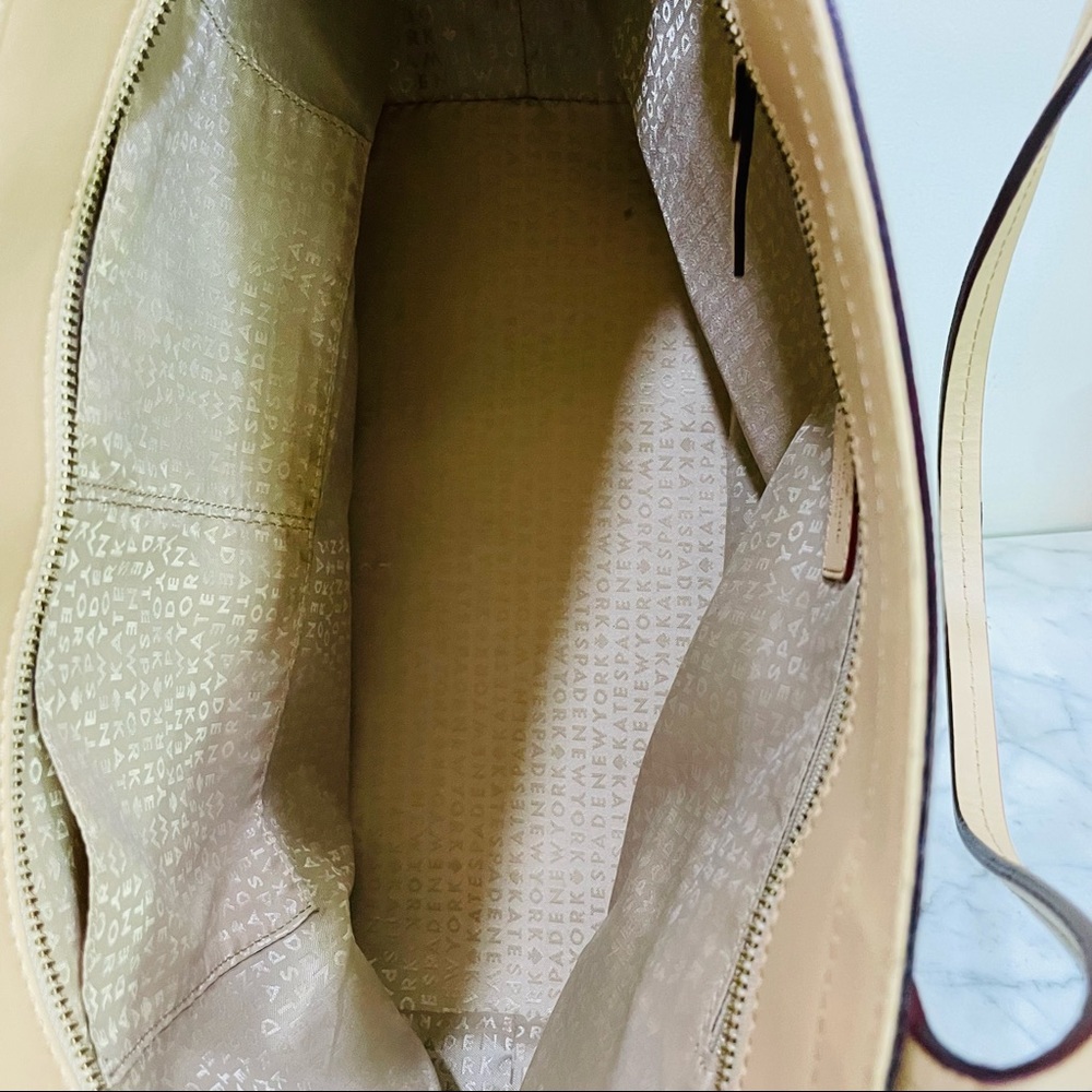 Authentic Kate spade ♠️ Tote bag with zip - Picture 6 of 14